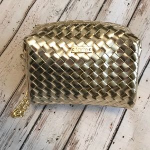 Tarte Gold Cosmetic Bag